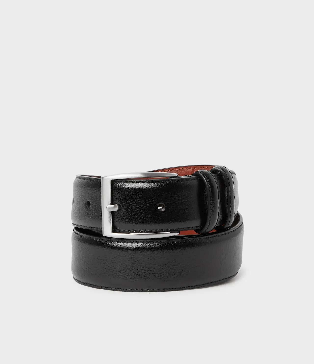 Produkt bilder Saddler Roskilde Läderbälte Svart