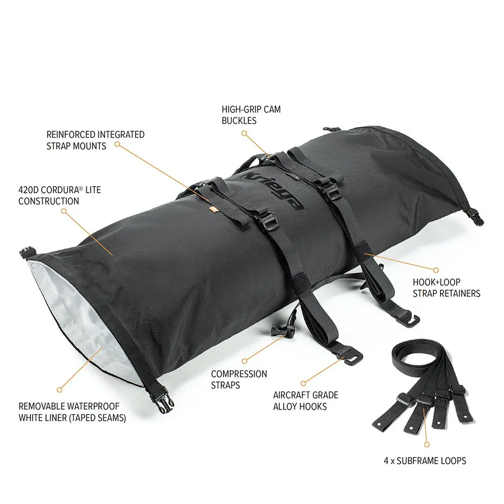 Produkt bilder Kriega Rollpack Multicam Väska Svart 20L
