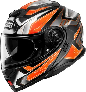Shoei Neotec 3 Anthem TC-8 Svart/orange MC-hjälm