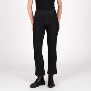Jeans Knox Cartmel Kick Flare Dam Svartrost