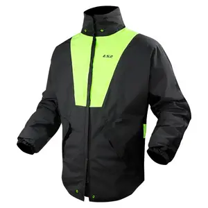 LS2 X-Rain Regnjacka Svart/Gul