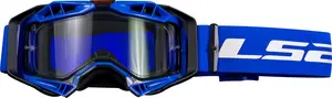 Goggle ls2 aura enduro series klar lins blÅ onesize