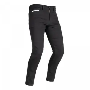 Oxford Super Stretch Slim MC-jeans Herr Svart Regular