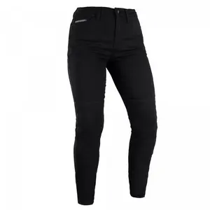 Oxford Super Stretch Slim MC-jeans Dam Svart Short