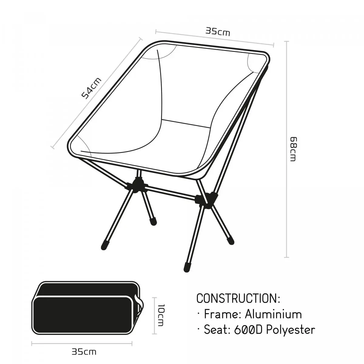 Produkt bilder Oxford Camping-stol