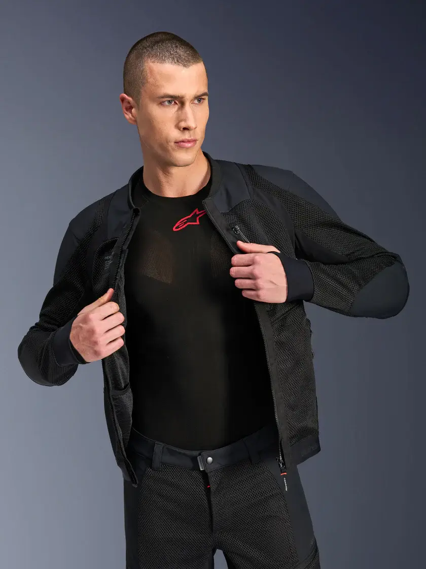 Produkt bilder Alpinestars MC-jacka Troop-Air Pro AA Svart/Svart