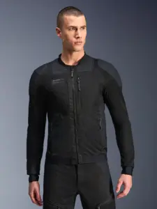 Alpinestars MC-jacka Troop-Air Pro AA Svart/Svart