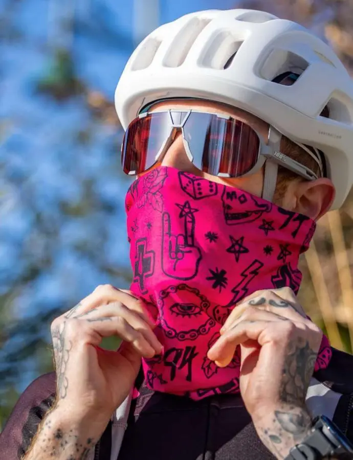 Produkt bilder Lightweight Neck Gaiter   Pink Punk