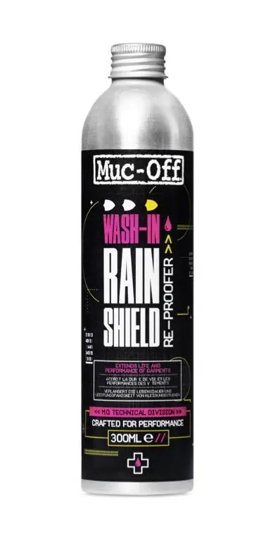 Produkt bilder Muc Off Wash In Rain Shield Re Proofer 300ml  9st/Kartong
