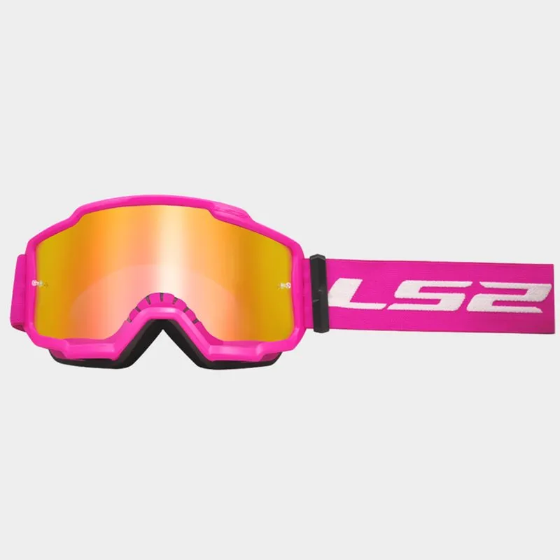 Produkt bilder LS2 Charger Motocross Goggle Iridium Lins Rosa