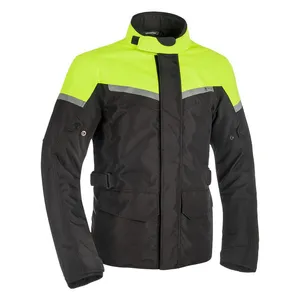 Oxford Spartan Long Wp Jacka Svart/Florescerande Svart/Flo S