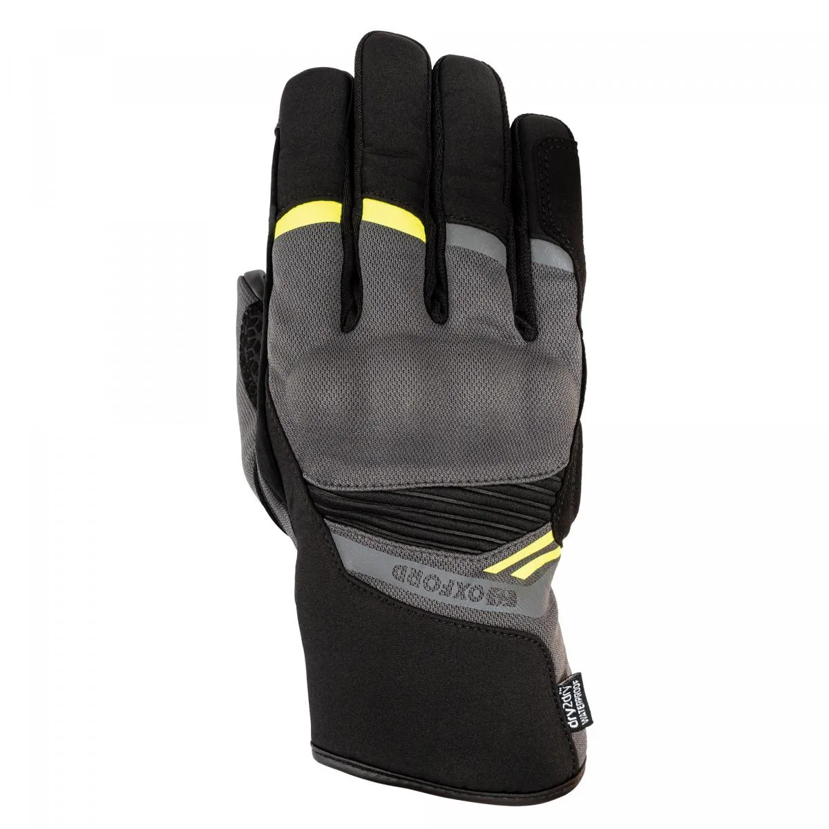 Produkt bilder Oxford Dakar 1.0 Dry2dry Handske Kolgrå/Gul Grå/Gul S