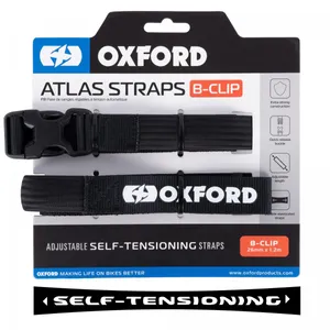 Oxford Atlas B Clip 26mm X 1.2m Svart Pair