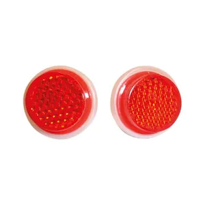 Oxford Self Adhesive Reflectors 25mm Diam. Pair