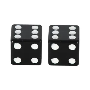 Oxford Lucky Dice Valve Caps Svart