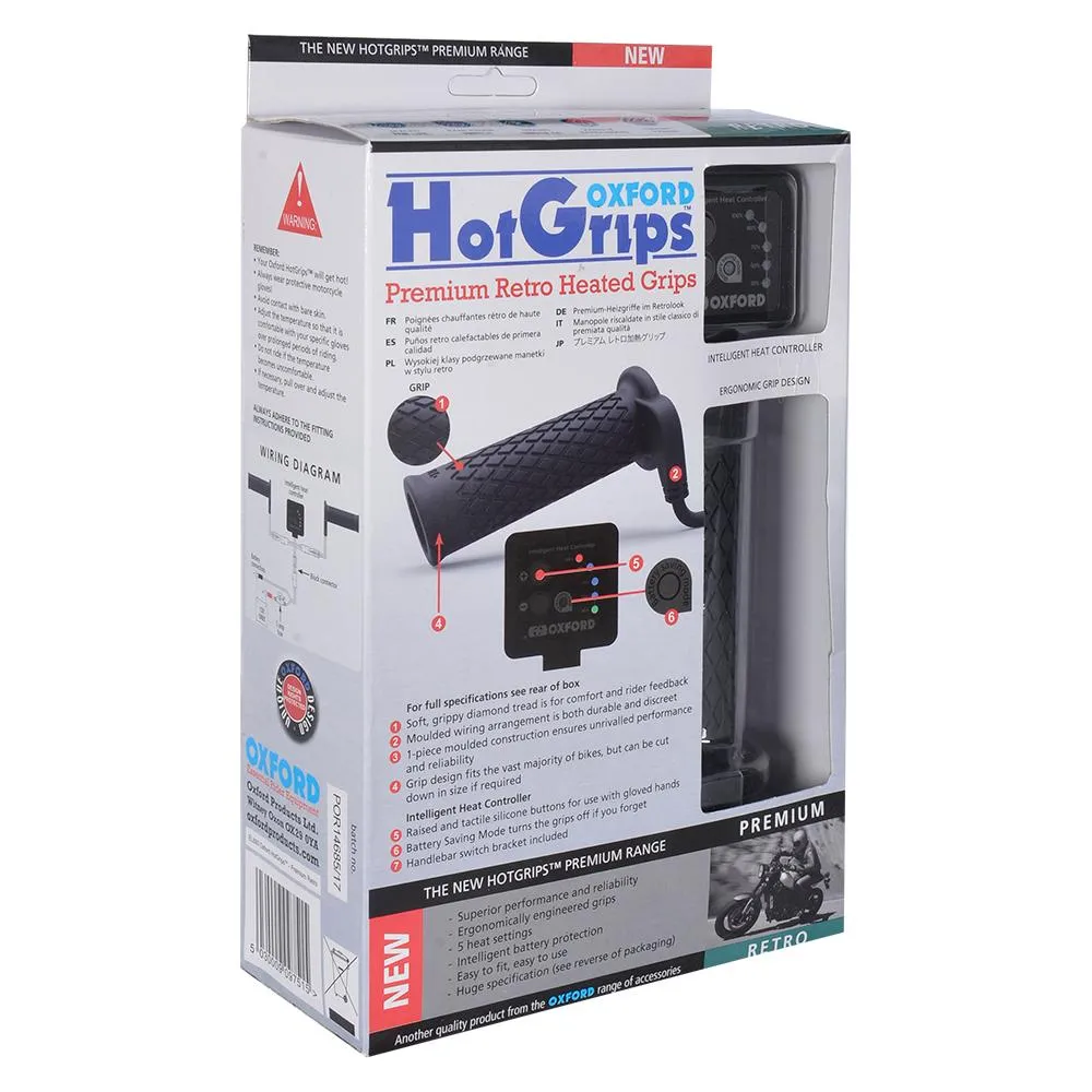 Produkt bilder Oxford Hotgrips Premium Retro