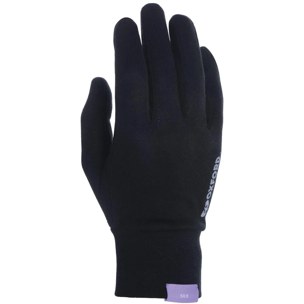 Produkt bilder Oxford Deluxe Gloves Silk Svart L/Xl