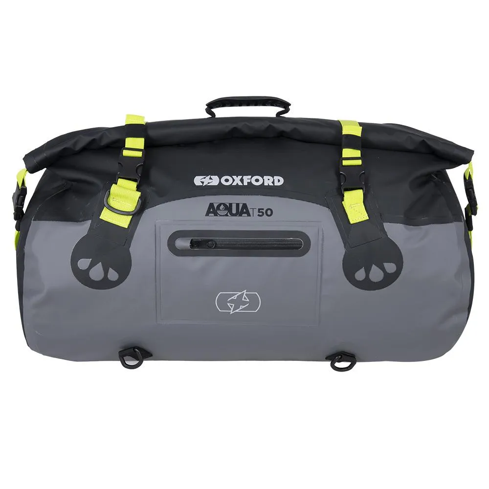 Produkt bilder Oxford Aqua T 50 Roll Bag   Svart/Grå/Fluo
