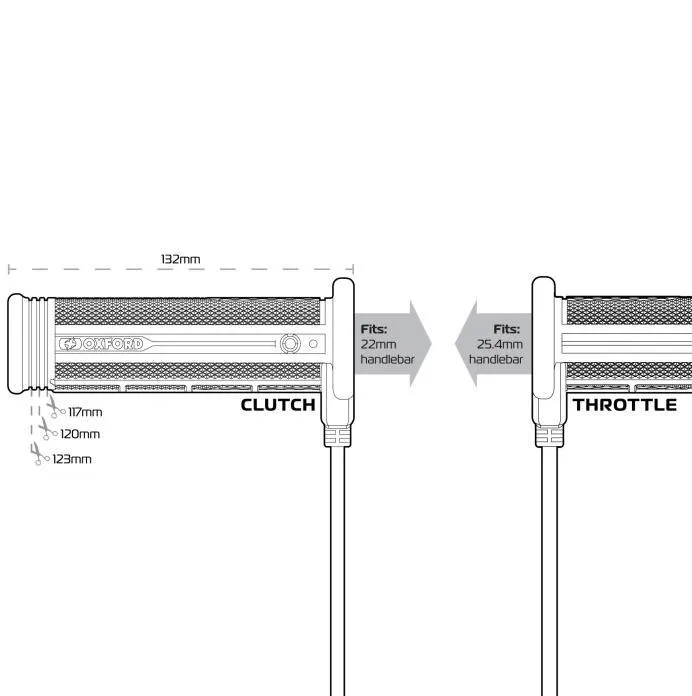 Produkt bilder Oxford Hotgrips Pro 2.0 Sport (Integrated)