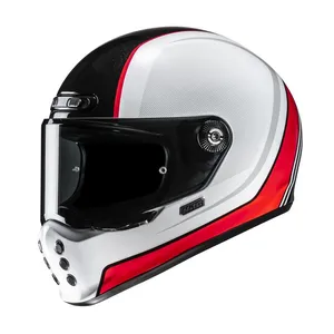 HJC V10 Hodu Vit/Röd/Svart MC1