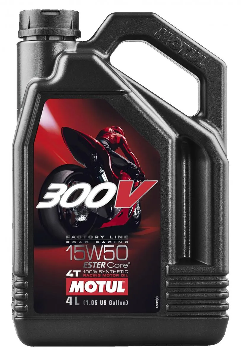 Produkt bilder Motul 300v 4t Factory Line 15w 50 4 L 4st/Kartong
