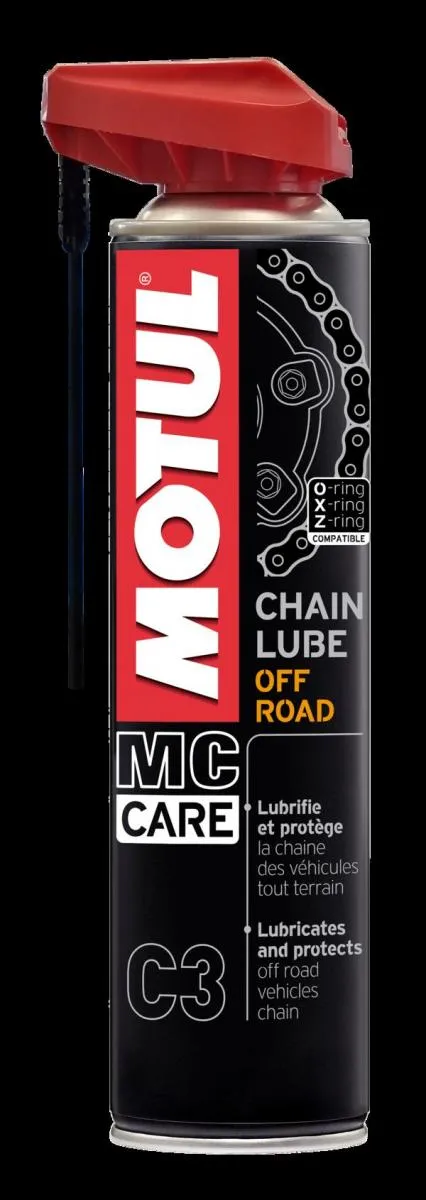 Produkt bilder Motul Chainlube Off Road C3 400 Ml 12st/Kartong Ersätter 102982