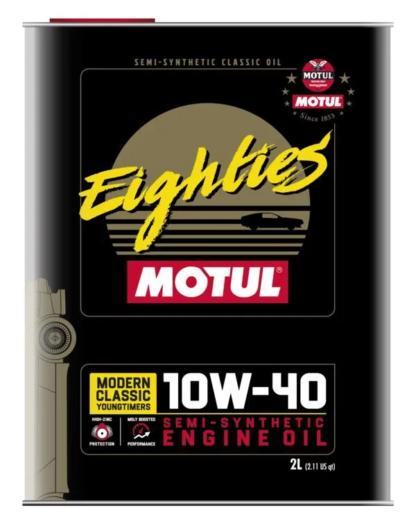 Produkt bilder Motul Classic Eighties 10w 40 2l 10st/Kartong