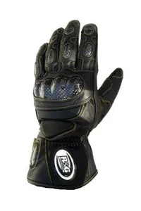 Leather Gloves   Black   Size: Large