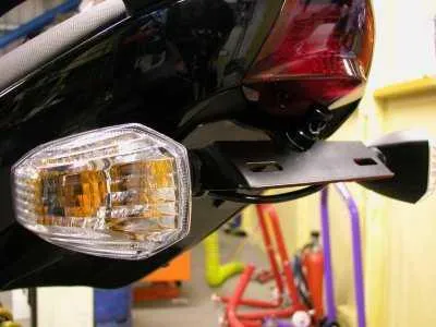 Produkt bilder Licence Plate Holder Kawasaki Er 6 Ninja 650r Up To 08