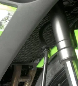 Rg Radiator Guard Black   Kawasaki Z1000 10