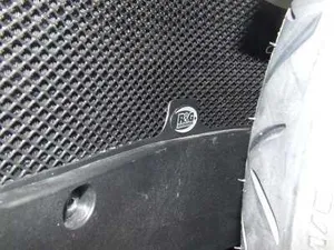 Radiator Guard Black Honda Vfr1200 Not Automatic Clutch Version