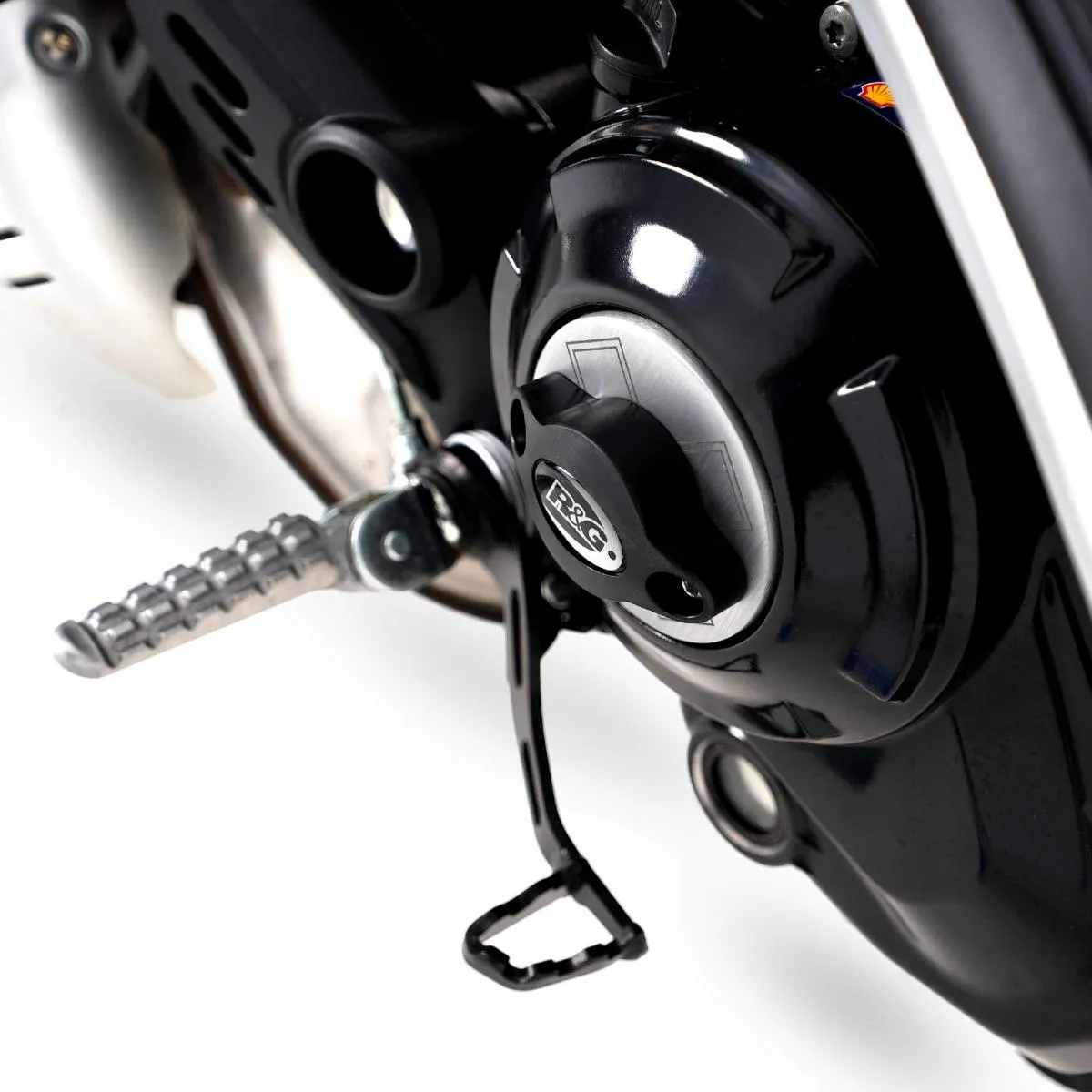 Produkt bilder Engine Case Slider Lhs Black Ducati Scrambler 800/Classic/Street Classic/Urban Enduro/Flat Track Pro/Sixty2/Desert Sled/Scrambler 1100