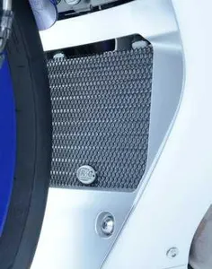 Oil Cooler Guard Black Yamaha Yzf R1 15  / R1m 15 