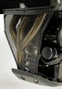 Downpipe Grille Triumph Tiger 800 / Xrx Must Be Fitted With Rad0101bk Or Rad0187bk. Compatible With Plastic Bash Plate Only