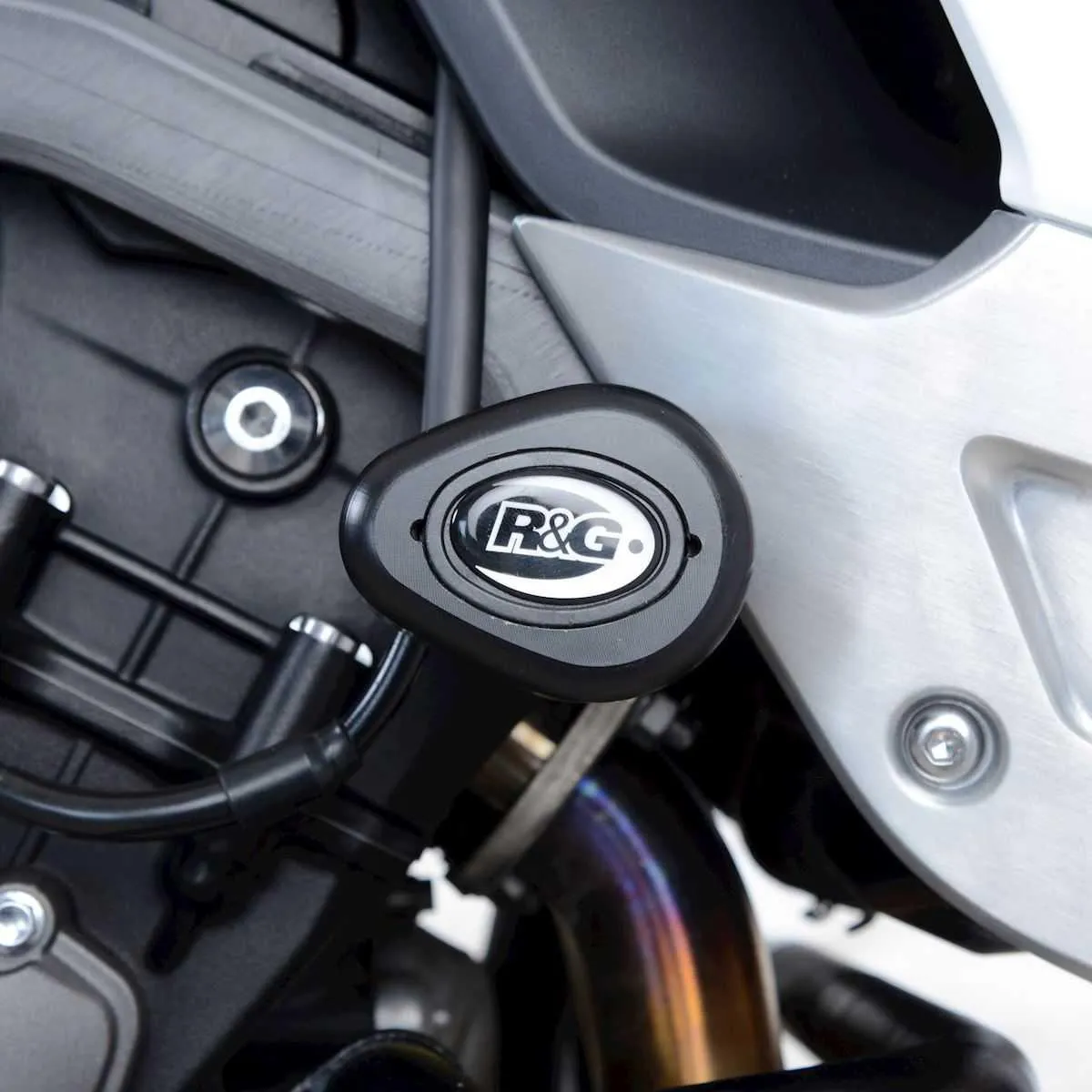 Produkt bilder Aero Crash Protectors Triumph Tiger 900 Gt/Gt Pro/Rally Pro 20  / Tiger 850 Sport 21  Attaches To Two Engine Mounts