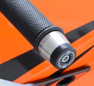 Bar End Sliders Ktm 690 Duke 12 / 690 Duke R / 990 Duke 24 / 990smr 08 12 / 1290/1390 Super Duke R/R Evo / Superduke Gt Husqvarna Vit/Svart 701 Vit/Svart 401 Up To 19