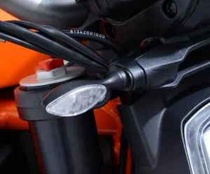 Front Indicator Adapters For Ktm 1290 Super Duke/R 790 Duke 790 Adv 19 22 / 890 Adv   For Use With Micro Indicators