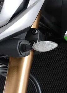 Front Indicator Adapters For Kawasaki Z125 Z250 Z300 Ninja 300 Ninja 250 13 17 Z650 Z1000 14  Z1000r 17 Versys 650 Up To 21 For Use With Micro Indicators
