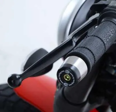 Produkt bilder Bar End Sliders Ducati Scrambler 800 / Classic / Street Classic / Urban Enduro / Flat Track Pro / Desert Sled. Suzuki 1050 V Strom 20 