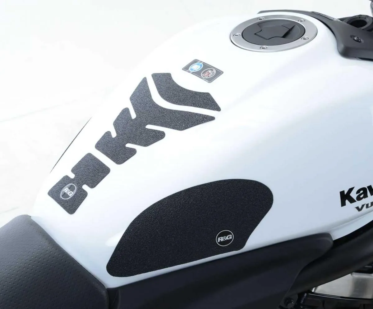 Produkt bilder Kawasaki Vulcan S Traction Grips : Black 2 Grip Kit