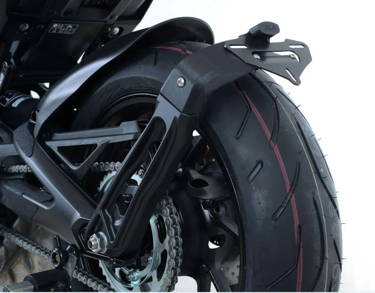 Produkt bilder Licence Plate Holder Yamaha Mt 09 Fz 09 17 20 / Mt 09 Sp 18 20 Fits Behind Rear Wheel See Lp0241bk For Alternative