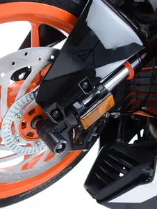 Fork Protectors Orange Ktm 200 Duke 125/390 Duke Up To 23 Rc390 Up To 21 Rc125/200 Husqvarna Vitpilen/Svartpilen 401 18 23 / 125