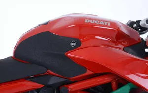 Ducati Supersport S 17 / Supersport 950 S 21 Traction Grips : Clear 2 Grip Kit