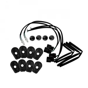 Adapters For Micro Indicators Set Of 4 Kawasaki Z650rs 22 / Z900 20 / Z H2 20 / Z125 21 / Ninja 125 21 Fit Front And Rear