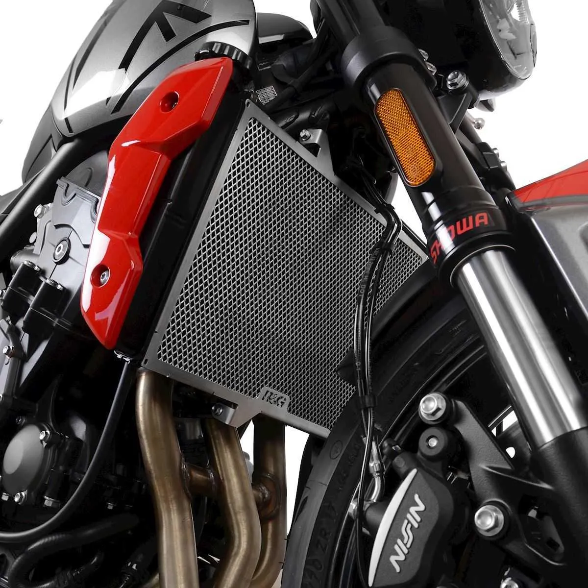 Produkt bilder Radiator Guard Black   Triumph Trident 660 21  / Tiger 660 Sport 22 