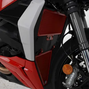 Radiator Guards Upper Lower Black Ducati Streetfighter V2 22