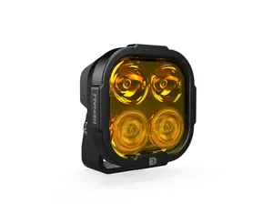 Dl 4 Driving Light W/ Datadim Technology 4 Led Elliptical Hybrid Beam Amber
