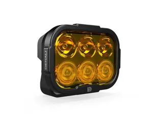 Dl 6 Driving Light W/ Datadim Technology 6 Led Elliptical Hybrid Beam Amber