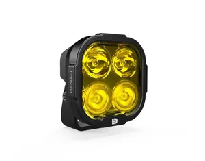 Dl 4 Driving Light W/ Datadim Technology 4 Led Elliptical Hybrid Beam Selective Yellow
