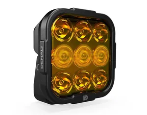 Dl 9 Driving Light W/ Datadim Technology 9 Led Elliptical Hybrid Beam Amber